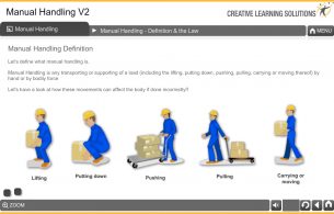 Manual Handling Online Course, UK | Creative Learning Solutions Ltd